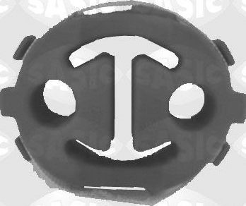 Крепление глушителя Sasic передний для Citroen C5 I 2001-2004. Артикул 2950004