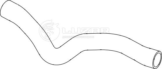 Патрубок рад. охл. OPEL ASTRA J (09-) 1.6I/1.8I MT верх. (EPDM, 1 шт.) (Luzar). Артикул LPK 2101
