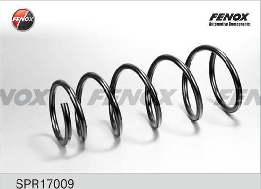 Пружина подвески Fenox передняя для Fiat Sedici 2006-2014. Артикул SPR17009
