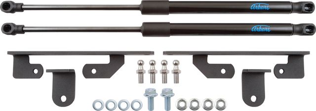 Амортизаторы (упоры) капота Hyundai Solaris II 2020-2026. Артикул ARBORI.HD.016102