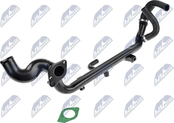 Патрубок радиатора (системы охлаждения) NTY. Артикул CTM-PL-023