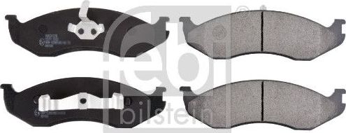 Тормозные колодки Febi Bilstein передние для Jeep Wrangler II (TJ) 1996-2007. Артикул 116332