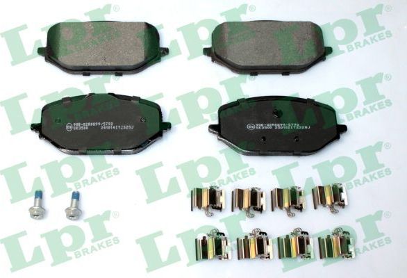 Тормозные колодки LPR передние для Citroen Berlingo III 2021-2026. Артикул 05P2328K