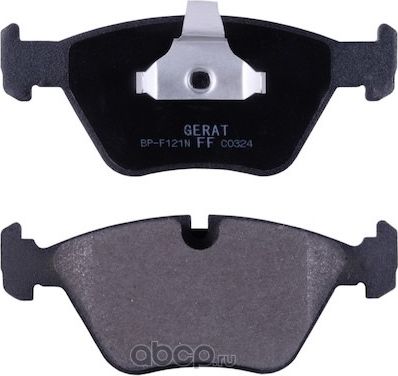 Тормозные колодки Gerat BP-F121N (передние) Normal Gerat. Артикул BPF121N