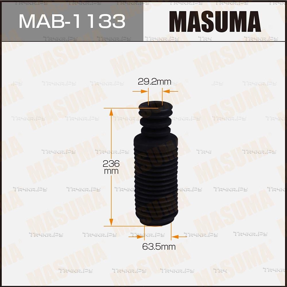 Комплект отбойников и пыльников амортизаторов (стоек) Masuma. Артикул MAB-1133