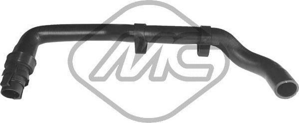 Патрубок системы охлаждения (радиатора) Metalcaucho. Артикул 08294