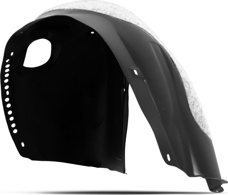 Подкрылок (локер) TOTEM передний левый с шумоизоляцией для Skoda Kodiaq 2017-2026. Артикул TOTEM.S.45.08.001