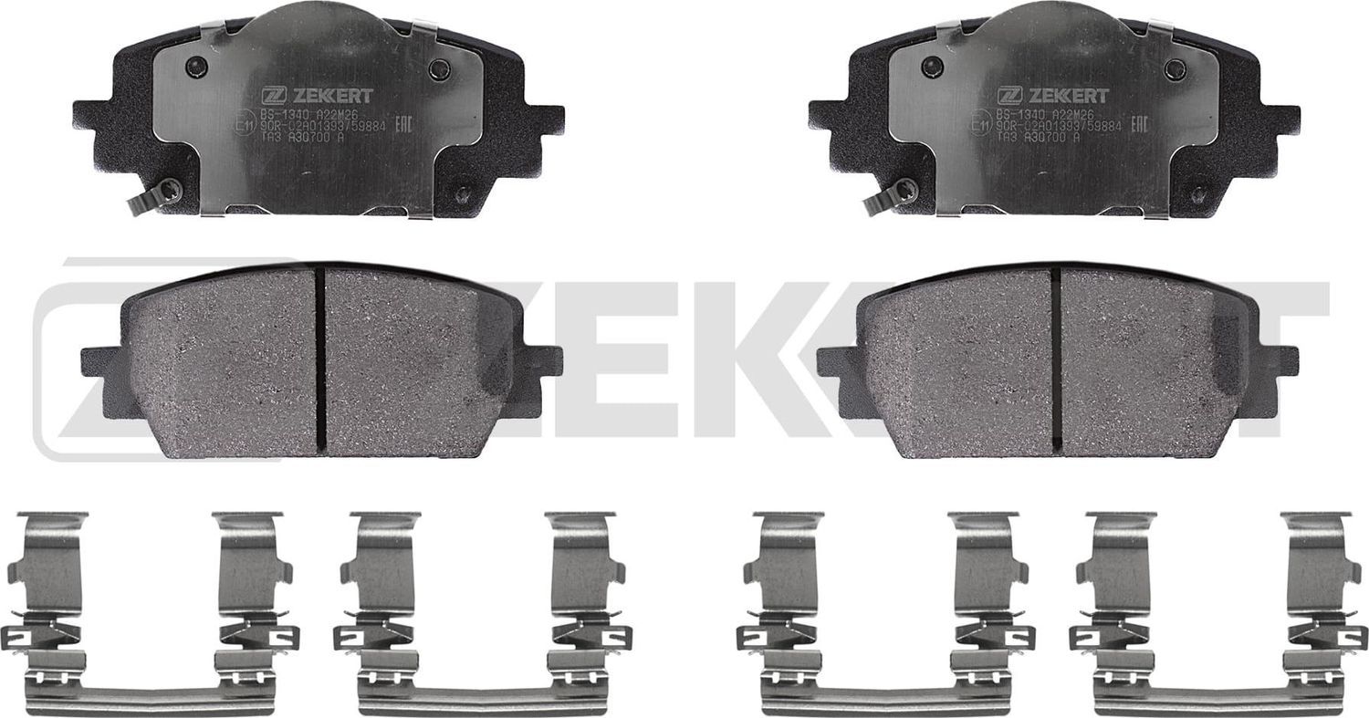 Тормозные колодки Zekkert. Артикул BS-1340