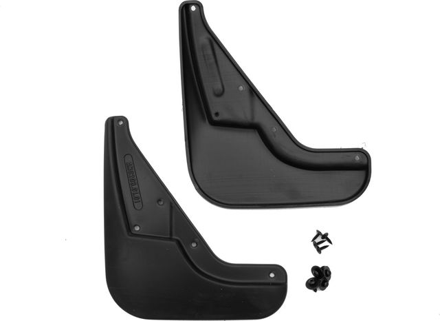 Брызговики Frosch (в пакете) передняя пара для Volkswagen Taos 2020-2026. Артикул NLF.AN0203.F13