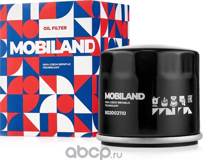 Фильтр масляный для а/м MITSUBISHI DELICA D2 (MB1_), SUZUKI SWIFT II, SWIFT IV, (Mobiland). Артикул 802002110