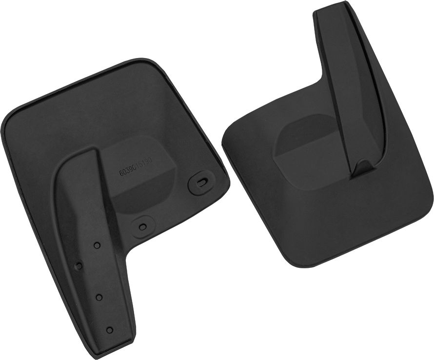 Брызговики Rezkon резиновые задняя пара для Lada Granta 2011-2026. Артикул 6039015190