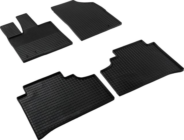 Коврики резиновые Seintex с узором сетка для салона Changan UNI-K 2021-2026. Артикул 316401