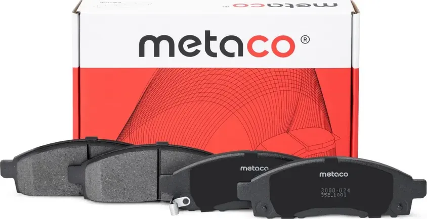 Колодки тормозные MITSUBISHI L200/PAJERO SPORT 05- перед. (Metaco). Артикул 3000024