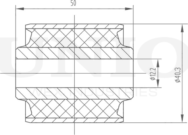 Сайлентблок рычага подвески (Unio). Артикул RMP-20015