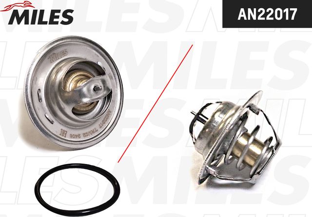 Термостат Miles для Volkswagen Caddy III 2004-2015. Артикул AN22017