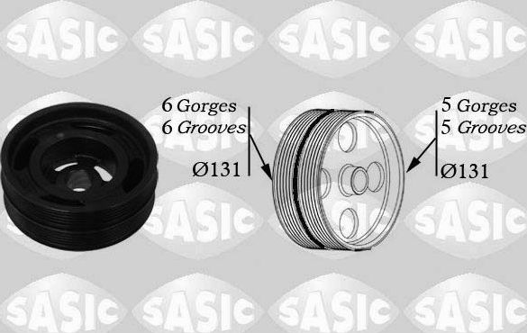 Шкив коленвала Sasic. Артикул 2156042