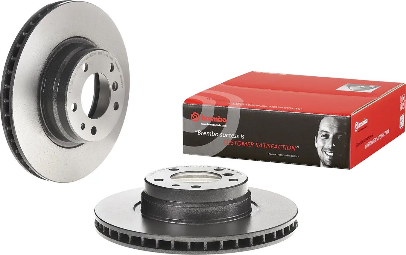 Тормозной диск Brembo PRIME LINE - UV Coated. Артикул 09.5875.11
