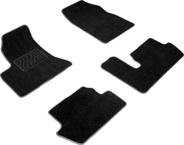 Коврики текстильные Seintex на нескользящей основе для салона Citroen C4 Picasso I 2007-2013. Артикул 82358