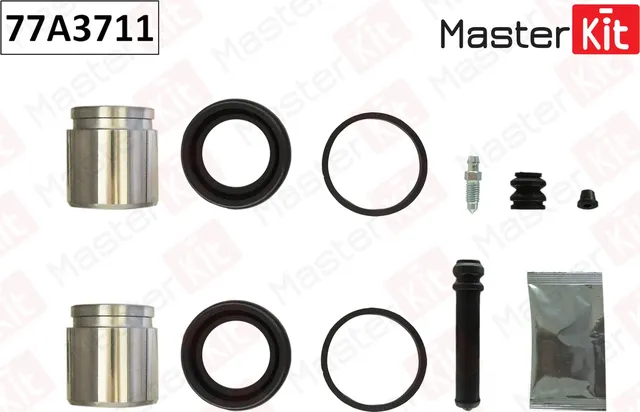 77A3711 Ремкомплект тормозного суппорта + поршень Mitsubishi GRANDIS (NA_W) 2003 - 2011  PAJERO III (Master KIT). Артикул 77a3711
