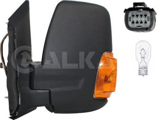 Зеркало боковое Alkar левое для Ford Transit VIII 2013-2026. Артикул 9235666