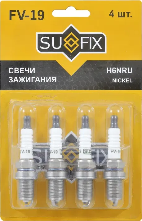Свеча зажигания (Sufix). Артикул FV-19