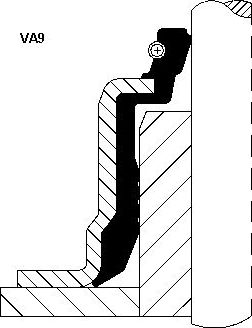 Колпачок маслосъемный Corteco (FPM (Fluor-Kautschuk)). Артикул 49486112