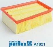Воздушный фильтр Purflux. Артикул A1821