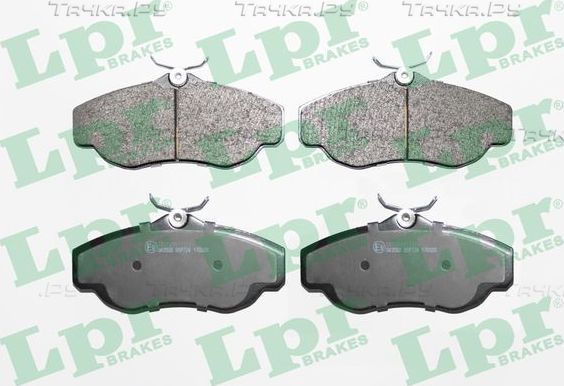 Тормозные колодки LPR передние для Land Rover Range Rover II 1994-2002. Артикул 05P728