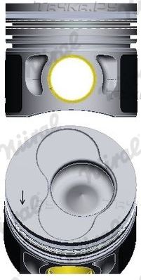 Поршень Nural для Volkswagen Sharan I 2002-2010. Артикул 87-114907-45