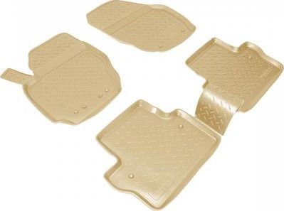 Коврики Норпласт для салона Volvo XC70 II 2007-2012. БЕЖЕВЫЕ. Артикул NPL-Po-96-71Beige