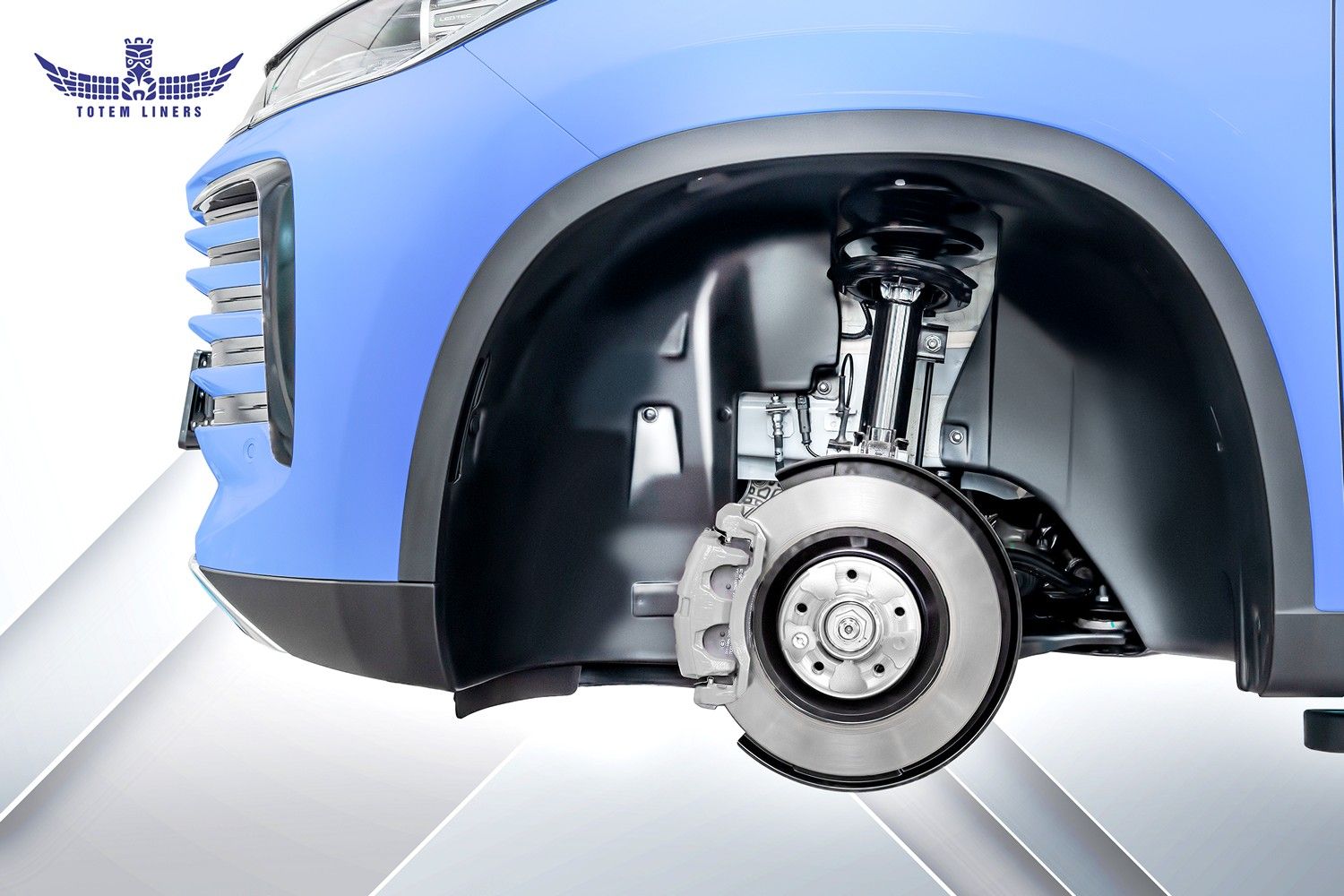 Подкрылок (локер) TOTEM передний правый для Toyota Highlander IV 5 дв. 4WD 2019-2026. Артикул TOTEM.A66610.12