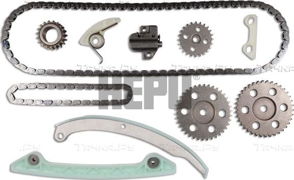 Цепь ГРМ Hepu для Ford Tourneo Connect I 2002-2013. Артикул 21-0457