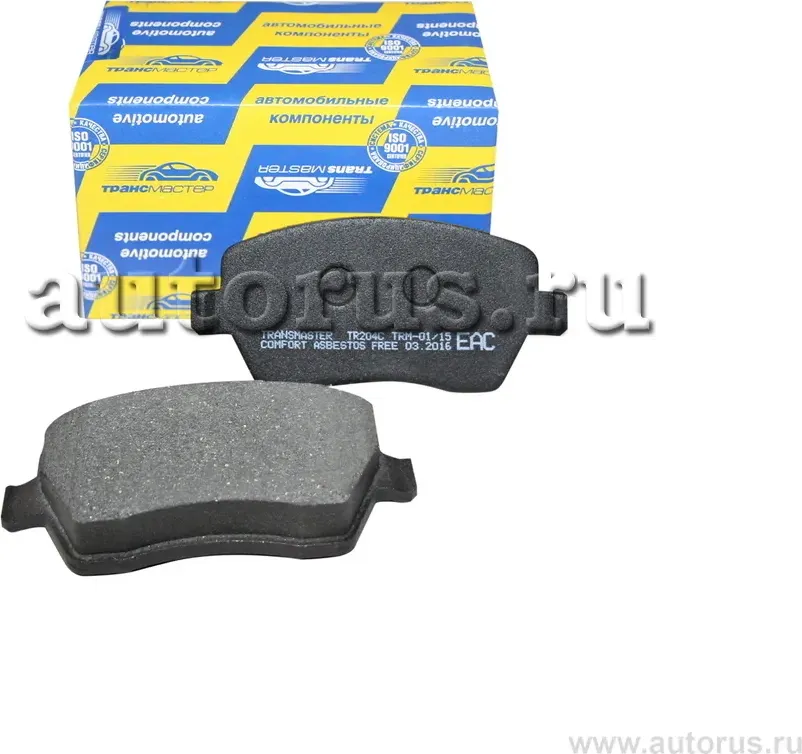 Колодки тормозные дисковые (Transmaster). Артикул TR204C