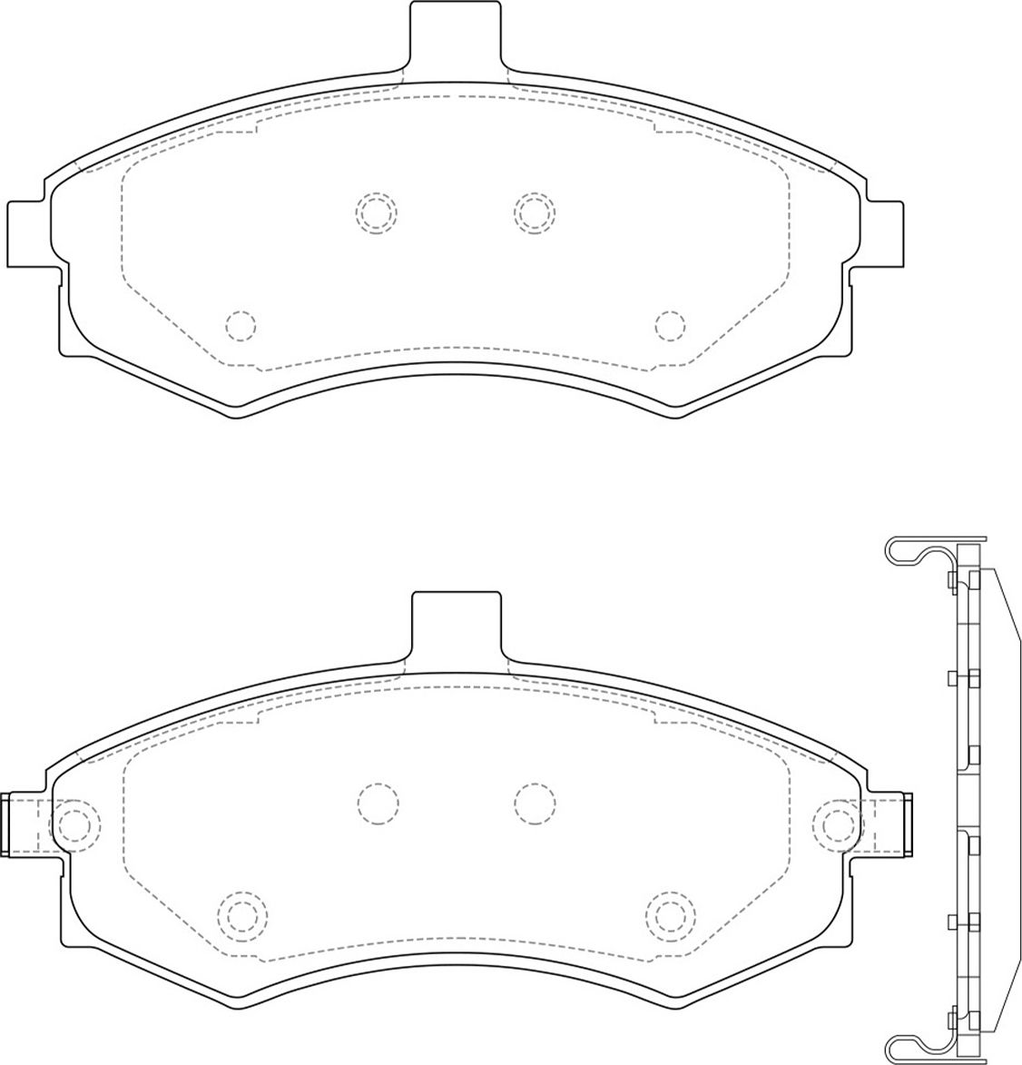 Тормозные колодки NiBK. Артикул PN0788