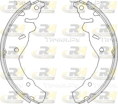 Тормозные колодки RoadHouse задние для Chrysler PT Cruiser 2000-2010. Артикул 4191.00