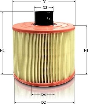 Воздушный фильтр  Tecneco Filters. Артикул AR18114