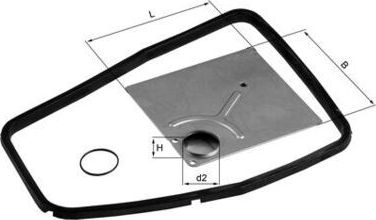 Фильтр АКПП Mahle. Артикул HX 87D