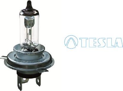 H4 12V- 60/55W (P43t) (+100% света) Platinum White +100 Tesla. Артикул B40401