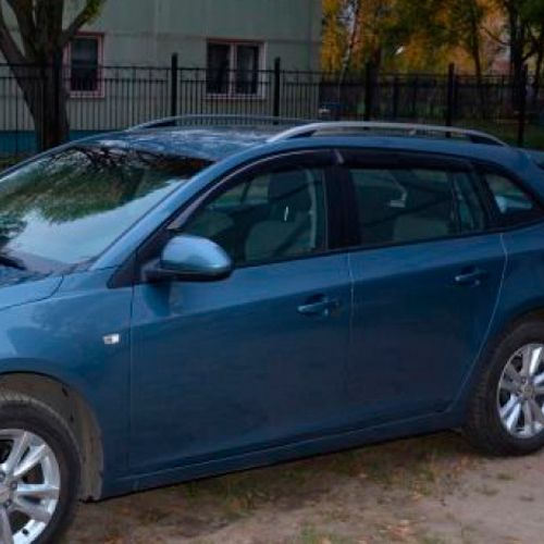 Дефлекторы Cobra Tuning для окон Chevrolet Cruze универсал 2012-2015. Артикул C32312