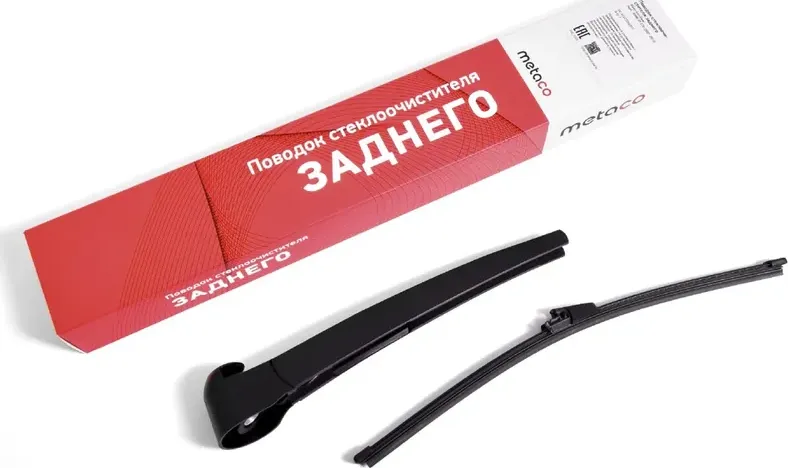 Рычаг стеклоочистителя SKODA/VW FABIA/PASSAT 05- задний (с щеткой) (Metaco) Metaco. Артикул 7002001