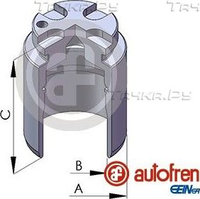 Поршень тормозного суппорта Autofren Seinsa (сталь). Артикул D02548