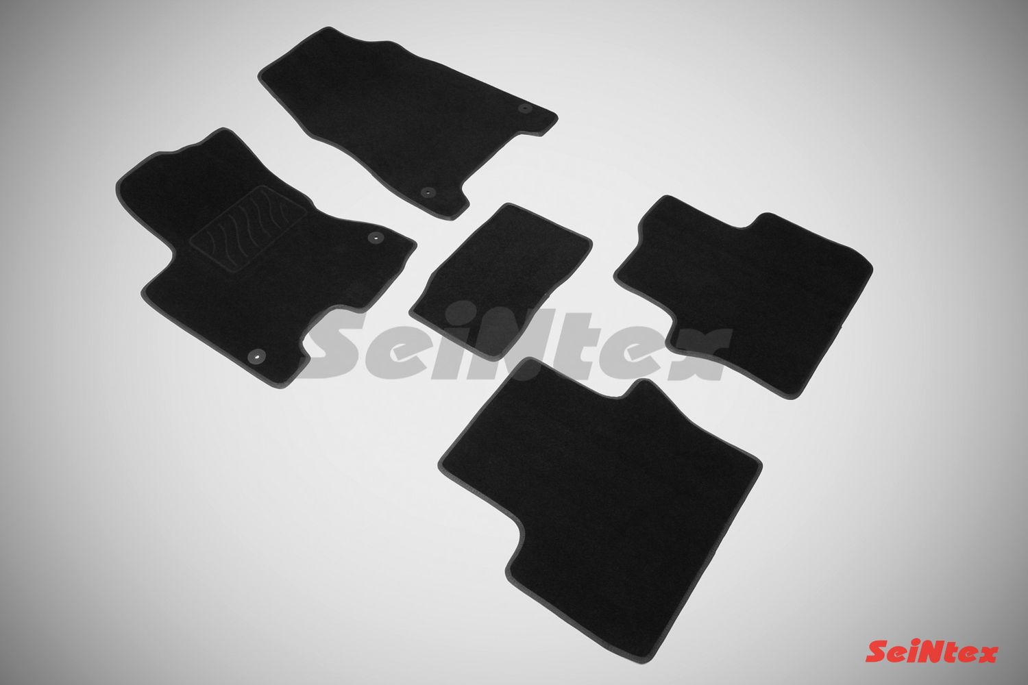 Коврики текстильные Seintex на нескользящей основе для салона Renault Koleos I 2008-2016. Артикул 85495