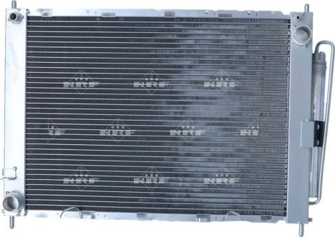 Радиатор кондиционера (конденсатор) NRF (алюминий). Артикул 350057