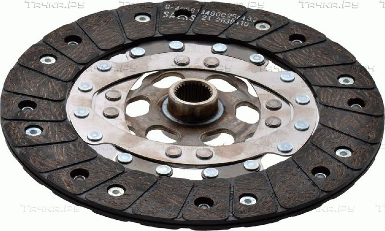 Диск сцепления SACHS для Skoda Roomster I 2010-2010. Артикул 1864 527 337