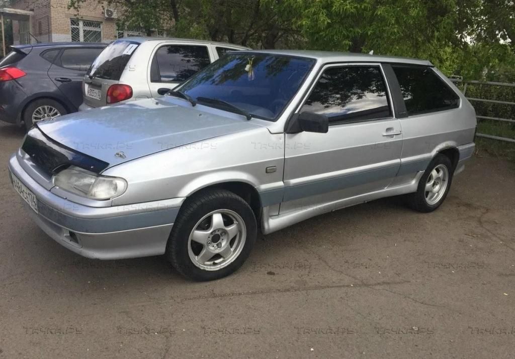 Дефлектор VT52 для капота Lada ВАЗ 2115 1997-2012. Артикул VZ12VT