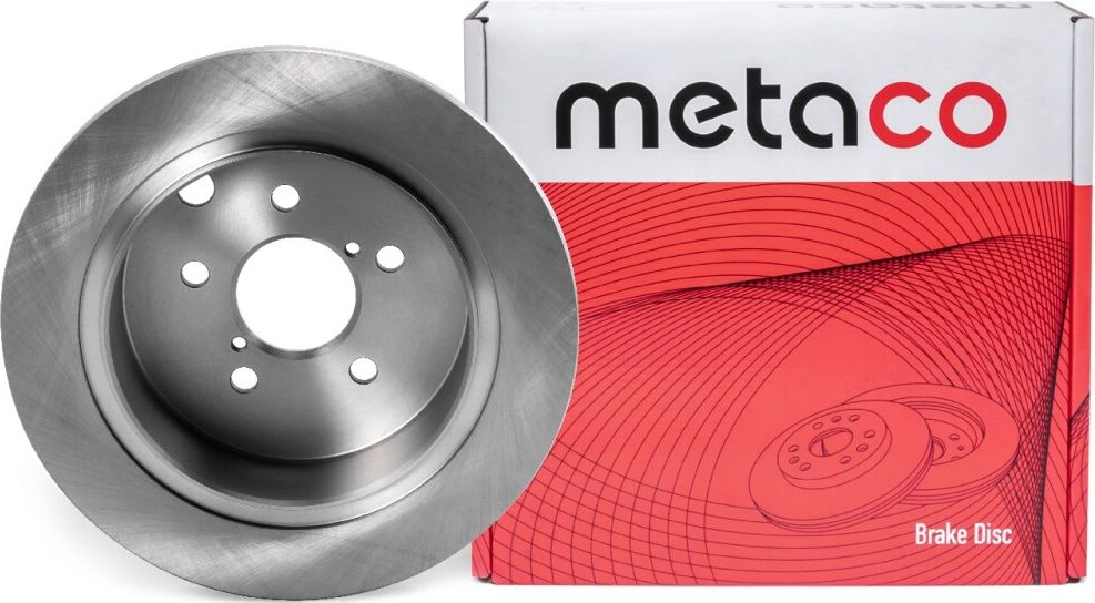 Диск тормозной задний (Metaco). Артикул 3060259