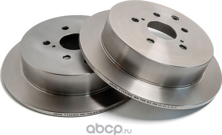 Диск тормозной задний (Absel). Артикул TY421014