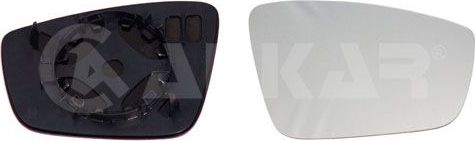 Зеркальное стекло бокового зеркала Alkar левое для SEAT Mii 2011-2017. Артикул 6411182