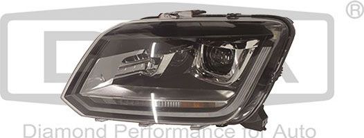 Фара передняя основная DPA левая для Volkswagen Amarok I 2010-2026. Артикул 89411792402