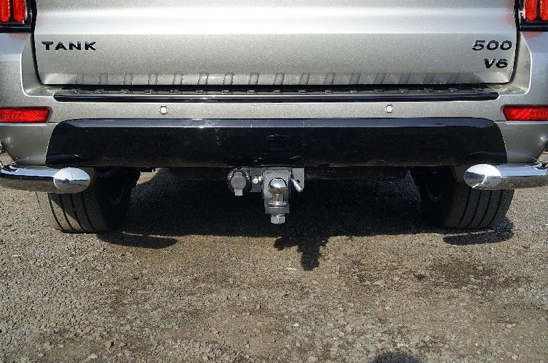 Фаркоп ТСС под американский квадрат для Tank 500 2022-2026. Артикул TCU00376